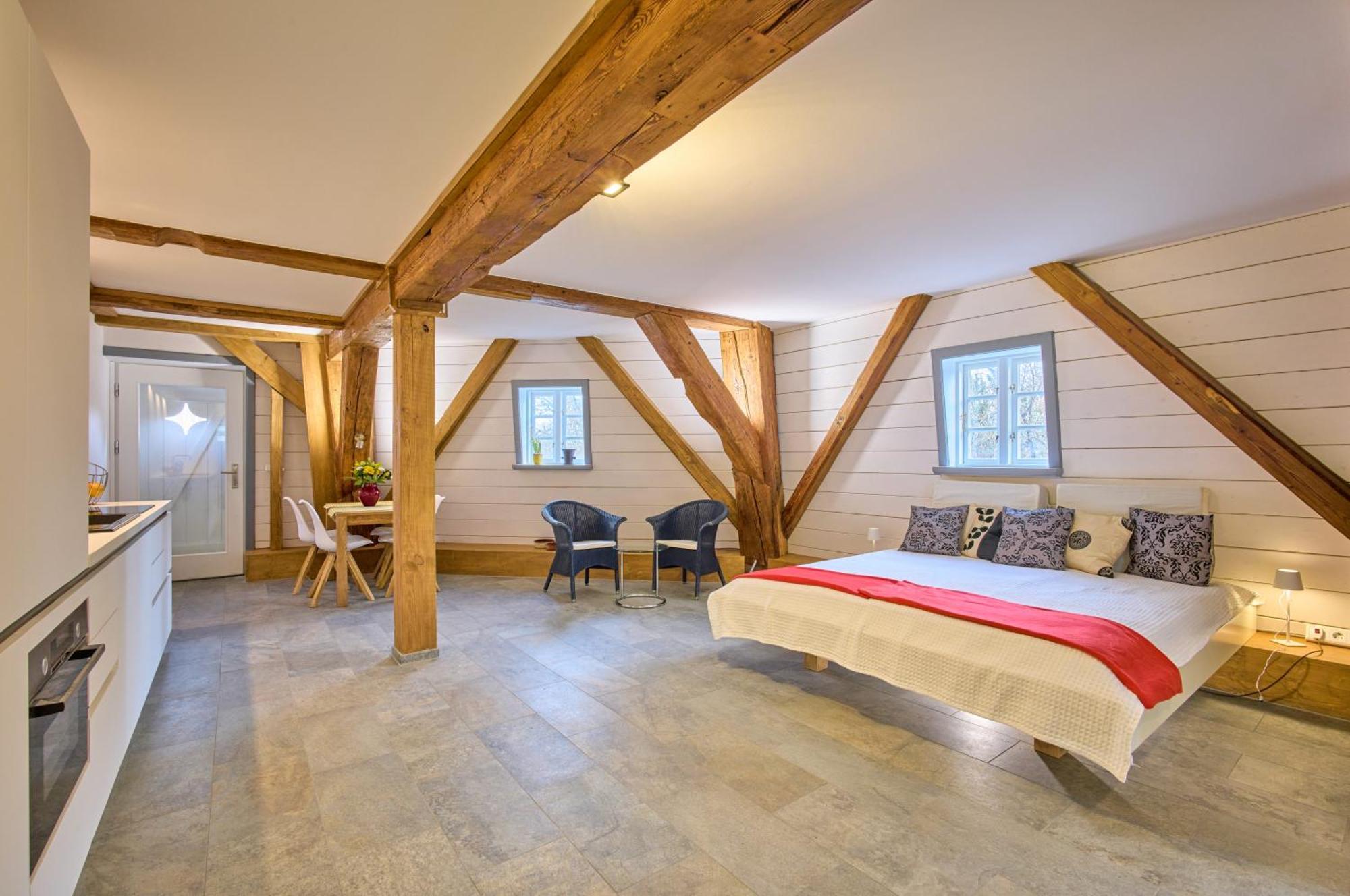 Moderne Ferienwohnungen In Einer Muehle Im Zentrum Flensburgs Zimmer foto